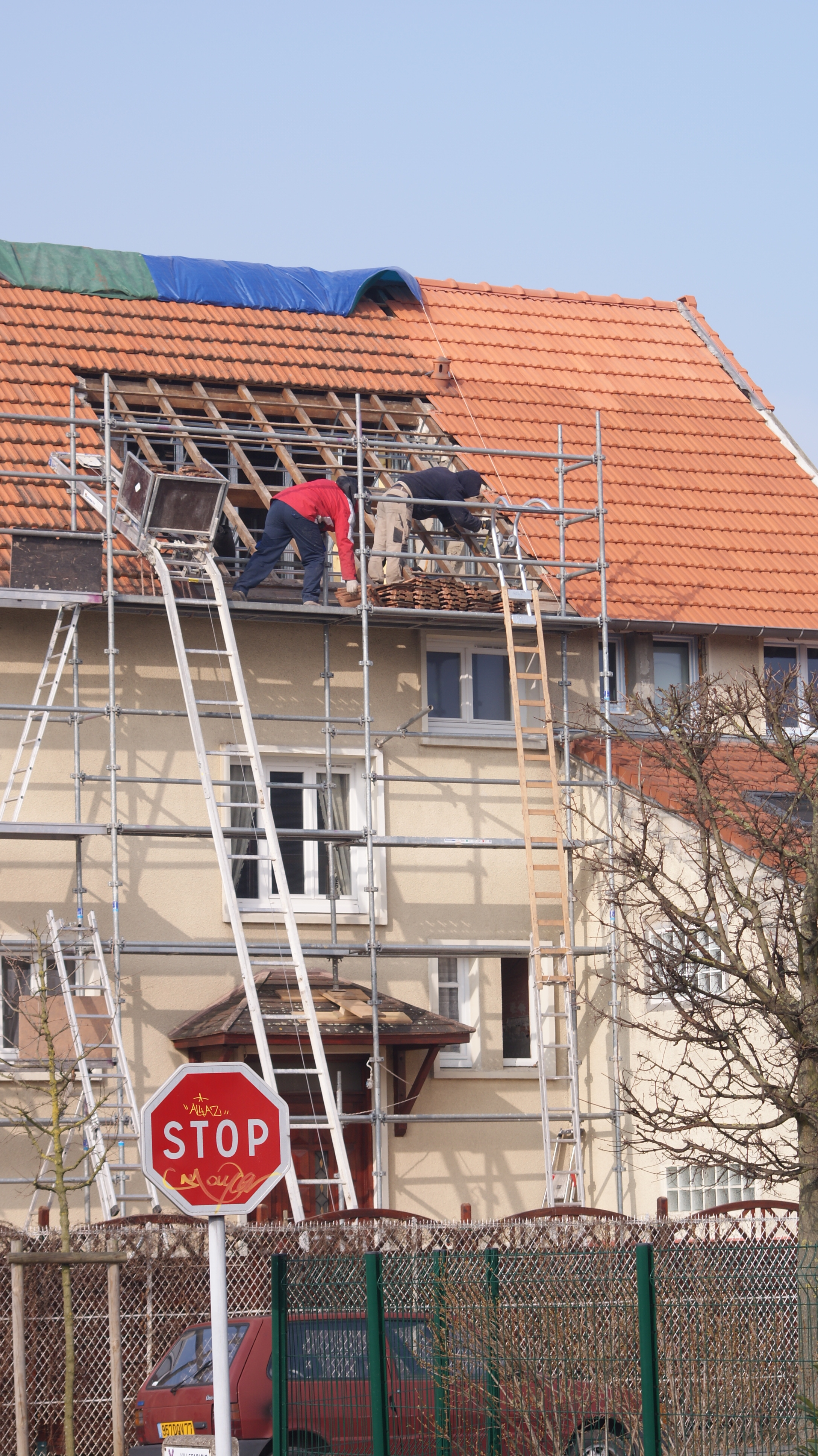 Travaux de couverture à Rosny-sous-Bois